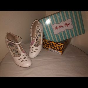 Bettie Page T-Strap Heels